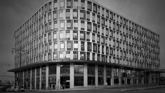 Byggnad vid Torsplan där IVO har sitt kontor i Stockholm